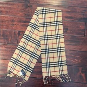 Burberry scarf